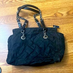 Prada quilted purse- chained straps